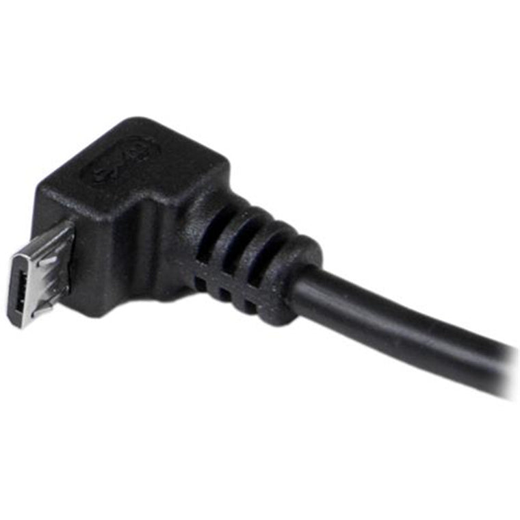 StarTech.com USBAUB2MD - 2m USB to Down Angle Micro USB Cable