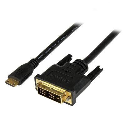 StarTech.com  HDCDVIMM1M 1920x1200 Mini HDMI to DVI-D Cable - 1m - Black