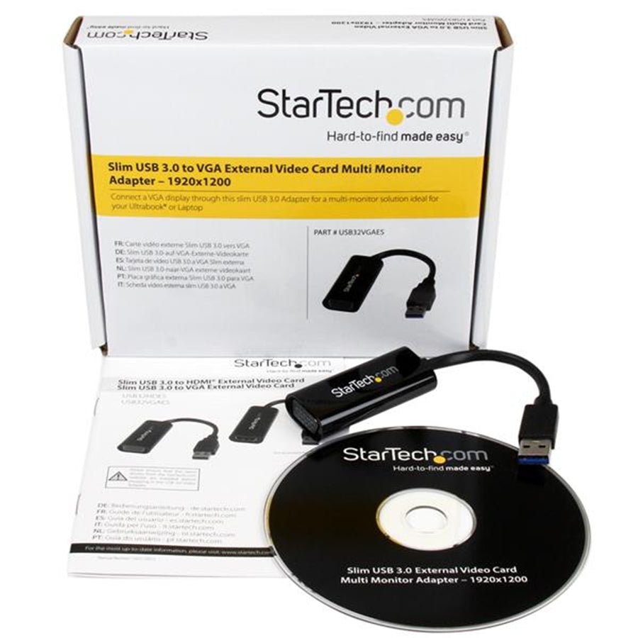 StarTech.com USB32VGAES USB3.0 to VGA Multi Monitor Adapter