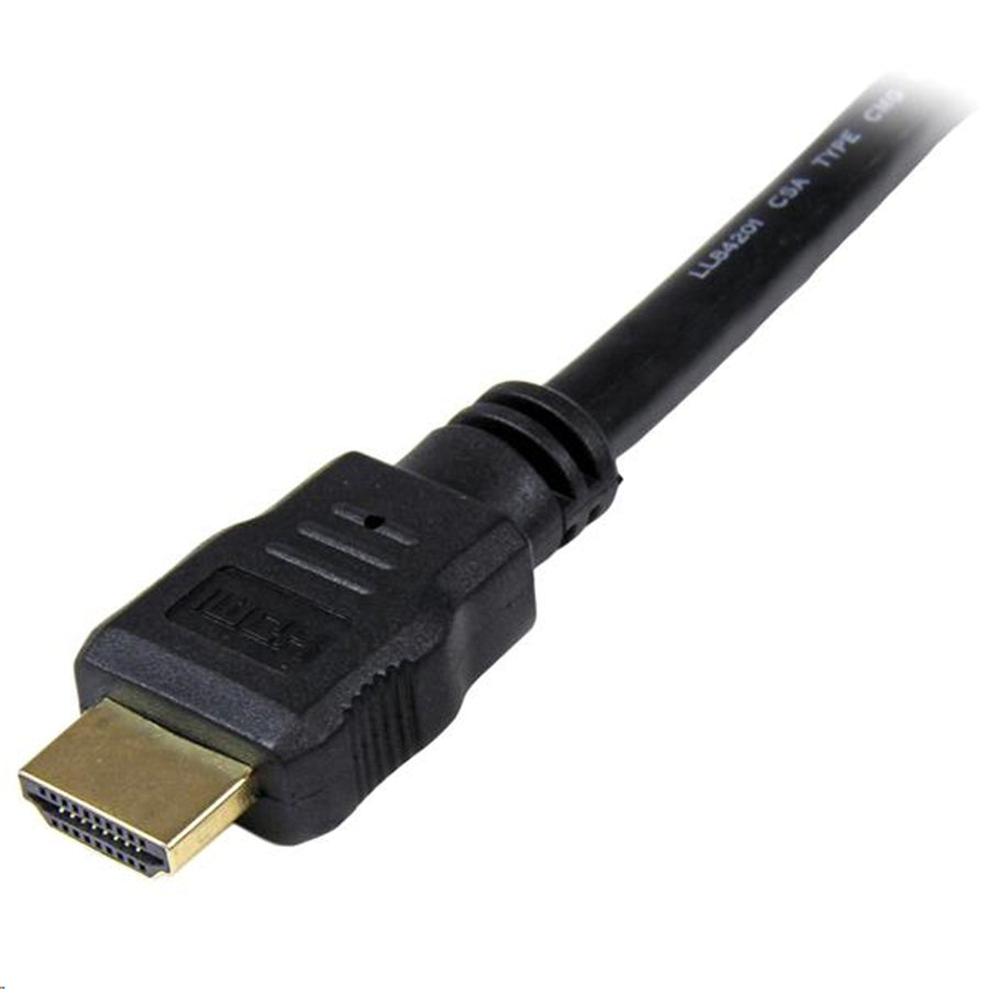 StarTech.com HDMM30CM 4K 30Hz HDMI-Kabel mit Ethernet – 30 cm – Schwarz