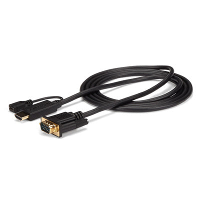 StarTech.com HD2VGAMM3 - 3ft HDMI to VGA active converter cable