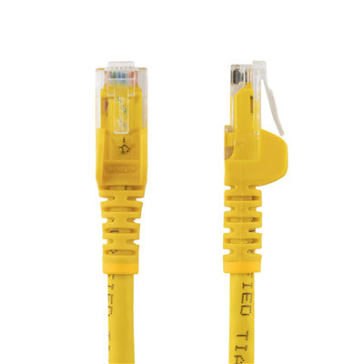 StarTech.com N6PATC3MYL Cat6 - 10GbE - 100W PoE++ Ethernet-Kabel - 3m - Gelb