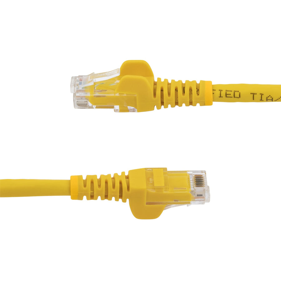 StarTech.com N6PATC3MYL Cat6 - 10GbE - 100W PoE++ Ethernet-Kabel - 3m - Gelb