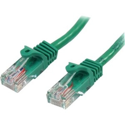 StarTech.com 45PAT1MGN - 1m Green Snagless UTP Cat5e Patch Cable