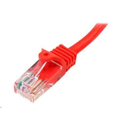StarTech.com 45PAT2MRD - 2m Red Snagless UTP Cat5e Patch Cable