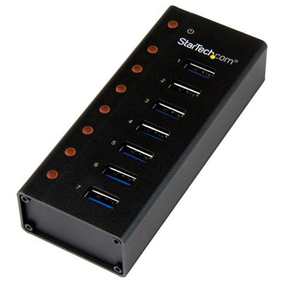 StarTech.com ST7300U3M - 7 Port USB 3.0 Hub - Desktop /Wall-Mount