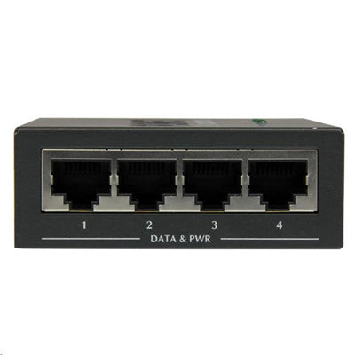 StarTech.com POEINJ4G 4 Port Gigabit Midspan - PoE+ Injector