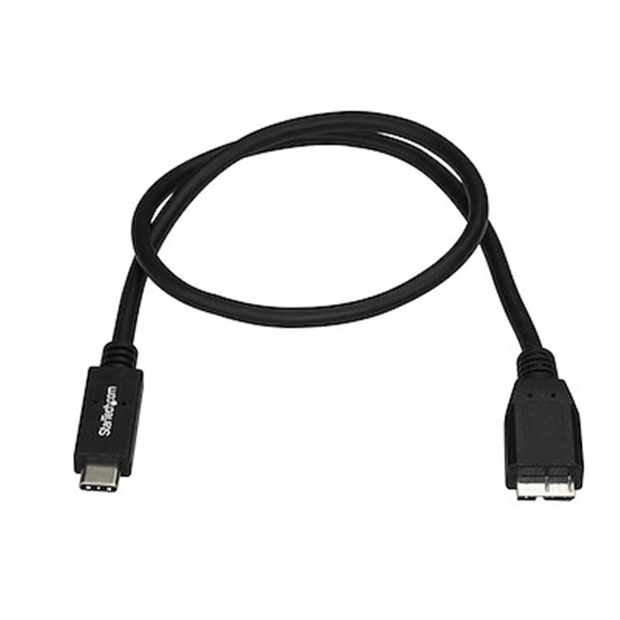 StarTech.com  USB31CUB1M USB 3.1 Gen 2 - 10Gbps USB-C to Micro USB Cable - 1m