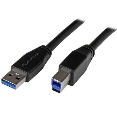 StarTech.com USB3SAB5M - 15ft Active USB 3.0 USB-A to USB-B Cable
