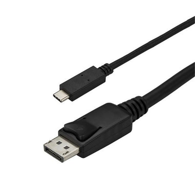 StarTech.com  CDP2DPMM6B 4K 60Hz - HBR2 USB-C to DisplayPort Cable - 1.8m (6ft) - Black