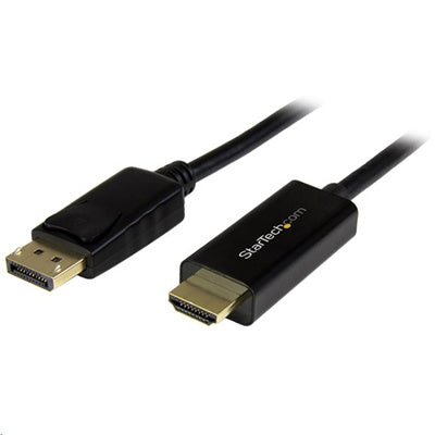 StarTech.com  DP2HDMM3MB 4K 30Hz DisplayPort to HDMI Cable - 3m (10ft) - Black