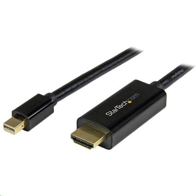 StarTech.com  MDP2HDMM5MB 4K 30Hz Mini DisplayPort to HDMI Cable - 5m (15ft) - Black