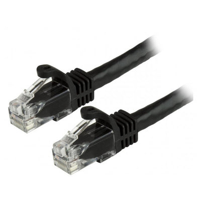 StarTech.com N6SPAT1MBK Cat6 - SFTP Patch Cable - 1m - Black SFTP Patch Cable - Male to Male