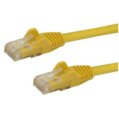 StarTech.com N6PATC10MYL Cat6 - 10GbE - 100W PoE++ Ethernet-Kabel - 10m - Gelb
