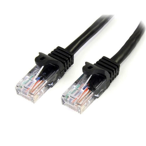 5M BLACK SNAGLESS UTP CAT5E PATCH CABLE