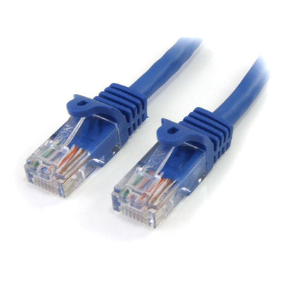 StarTech.com 45PAT5MBL - 5M BLUE SNAGLESS UTP CAT5E PATCH CABLE