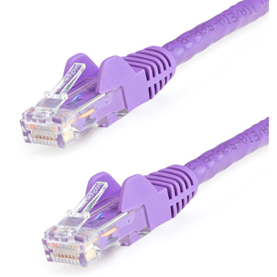 StarTech.com   650MHz - 100W PoE - Cat6 Ethernet Cable - 10m - Purple