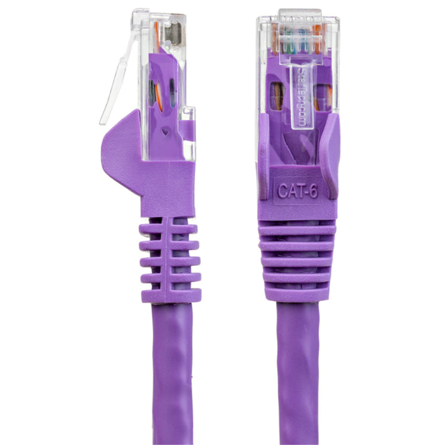 StarTech.com 650 MHz – 100 W PoE – Cat6-Ethernetkabel – 10 m – Lila