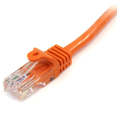 StarTech.com 45PAT5MOR - 5m Orange Snagless Cat5e Patch Cable