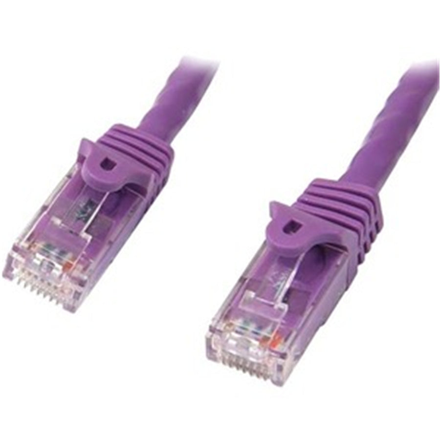 10m Purple Snagless Cat5e Patch Cable