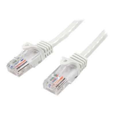 StarTech.com 45PAT10MWH - 10m White Snagless Cat5e Patch Cable