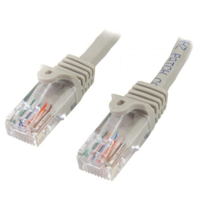 StarTech.com 45PAT7MGR Cat5e Ethernet Patch Cable - 7m - Gray Snagless - RJ45 Connectors