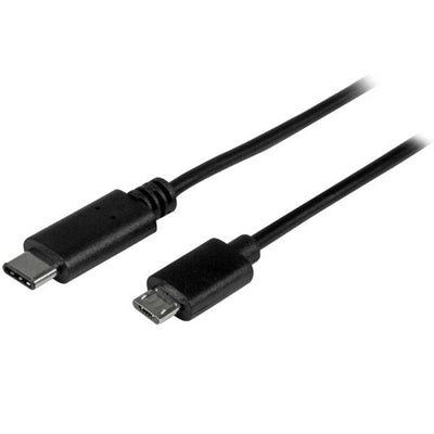 StarTech.com USB2CUB50CM – 0,5 m langes USB-C-auf-Micro-USB-Kabel, USB 2.0