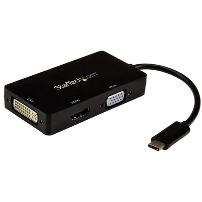 StarTech.com CDPVGDVHDBP - 3-in-1 USB-C to VGA DVI or HDMI