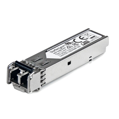 StarTech.com 100BASE-LH - 100MbE SFP Module - 80km MSA Uncoded Compatible SFP Module - 100BASE-LH - 100MbE Single Mode Fiber (SMF) Optic Transceiver / 100Mb Ethernet SFP / LC / 1550nm / DDM