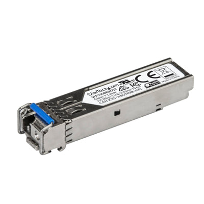 StarTech.com 100BASE-BX - 100MbE - BiDi SFP Module - 10km MSA Uncoded SFP Module - 100BASE-BX - 100Mb Ethernet BiDi Fiber Single Strand SFP Transceiver / LC / MSA Compliant