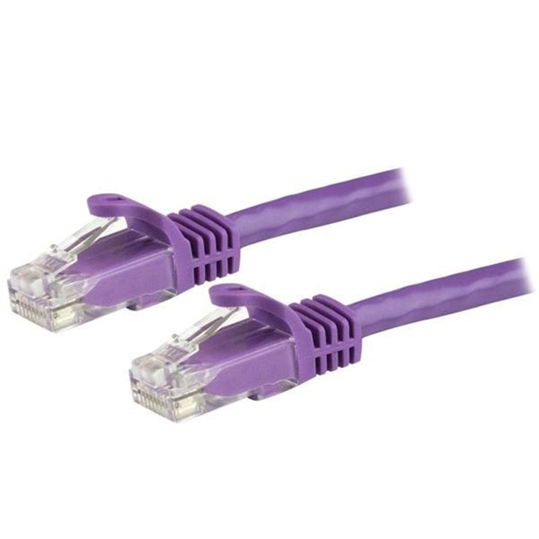 StarTech.com  N6PATC5MPL Cat6 - 10GbE - 100W PoE++ Ethernet Cable - 5m - Purple