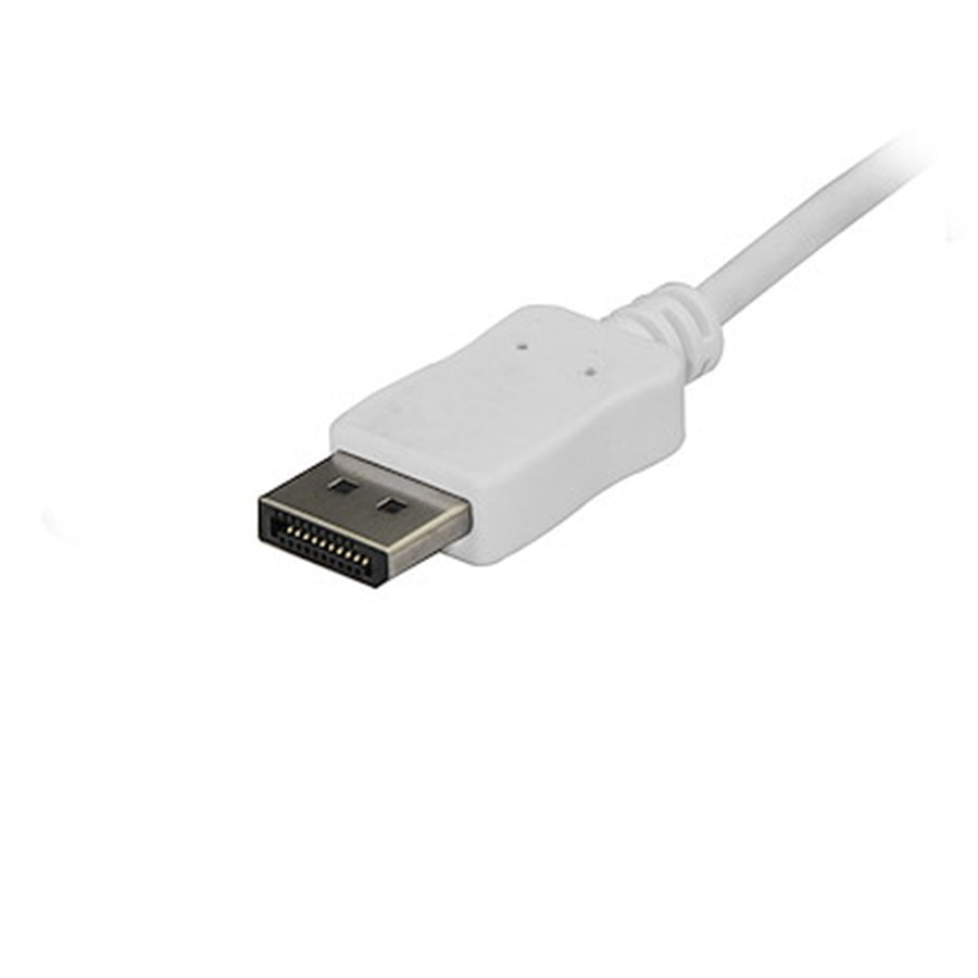 StarTech.com  CDP2DPMM6W 4K 60Hz - HBR2 USB-C to DisplayPort Cable - 1.8m (6ft) - White