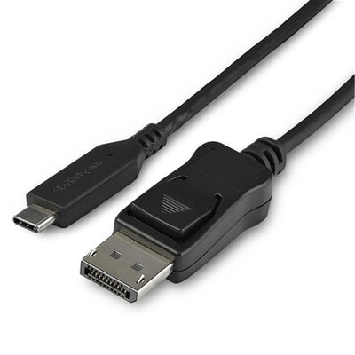 StarTech.com  CDP2DP141MB 8K 60Hz - HBR3 - HDR - DSC USB-C to DisplayPort Cable - 1m (3.3ft)