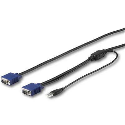 StarTech.com RKCONSUV6 KVM Console Cable - 1.8m VGA and USB - StarTech Rackmount Consoles