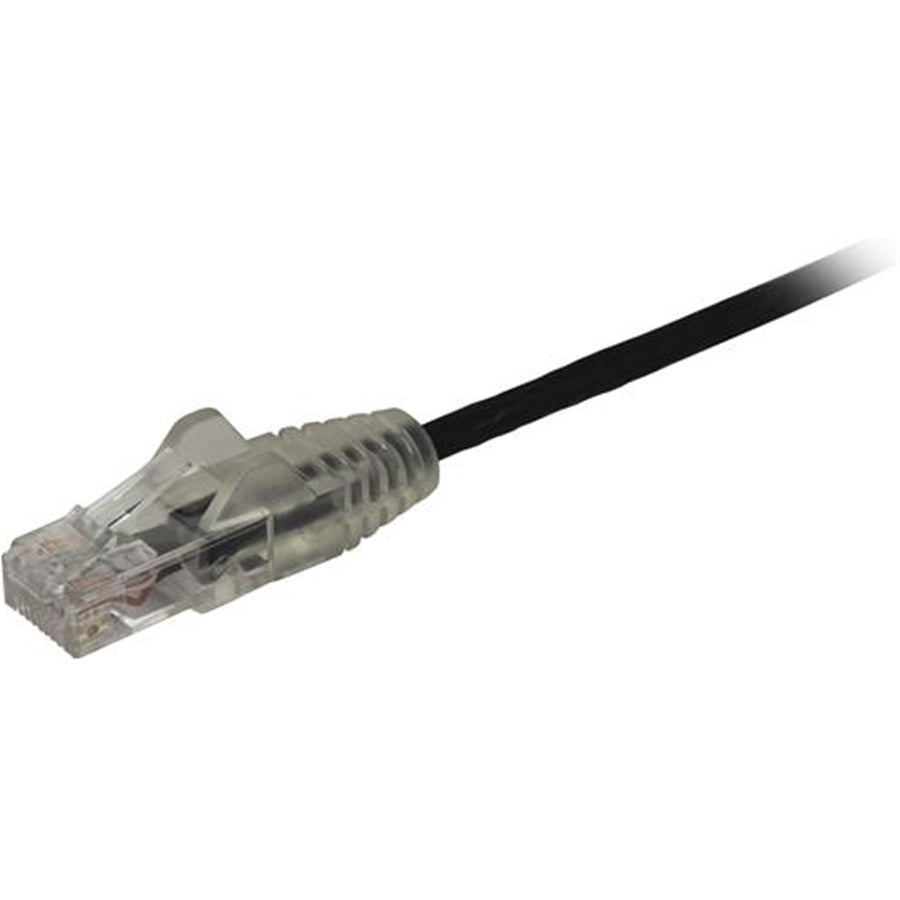 StarTech.com N6PAT300CMBKS Cat6 – Schlankes Patch-Kabel – 3 m – Schwarz