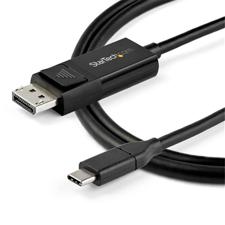 StarTech.com  CDP2DP141MBD 8K 60Hz - HBR3 - HDR - DSC USB-C to DisplayPort Cable - 1m (3ft)