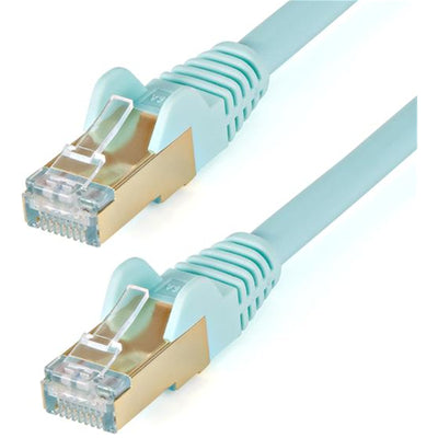 StarTech.com 6ASPAT750CMAQ Cat6A Ethernet Cable - 7.5m - Aqua