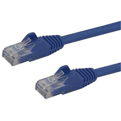 StarTech.com N6PATC750CMBL - Cable - Blue CAT6 Patch Cord 7.5 m