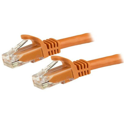 StarTech.com N6PATC750CMOR - Cable - Orange CAT6 Patch Cord 7.5 m