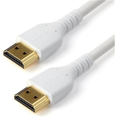 StarTech.com  RHDMM1MPW HDMI 2.0 - 4K 60Hz HDMI Cable - 1m - White