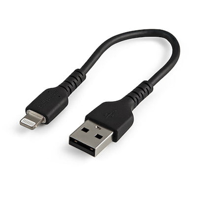 StarTech.com  RUSBLTMM15CMB USB 2.0 - 480Mbps USB-A to Lightning Cable - 15cm - Black