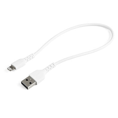 StarTech.com  RUSBLTMM30CMW USB 2.0 - 480Mbps USB-A to Lightning Cable - 30cm - White