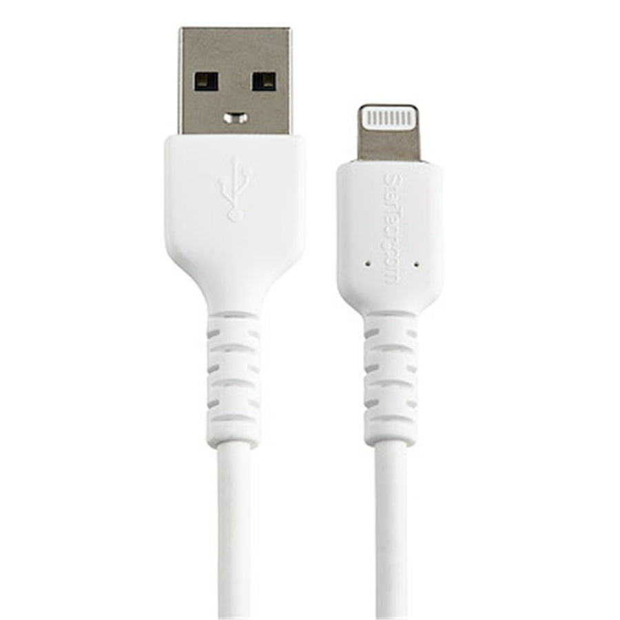 StarTech.com  RUSBLTMM30CMW USB 2.0 - 480Mbps USB-A to Lightning Cable - 30cm - White