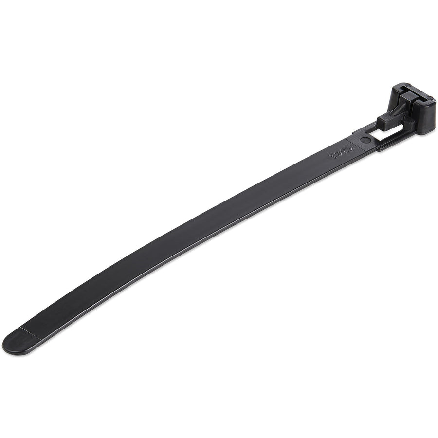 StarTech.com CBMZTRB5BK StarTech.com  CBMZTRB5BK  Reusable Cable Ties - 12cm - Black - 100 Pack