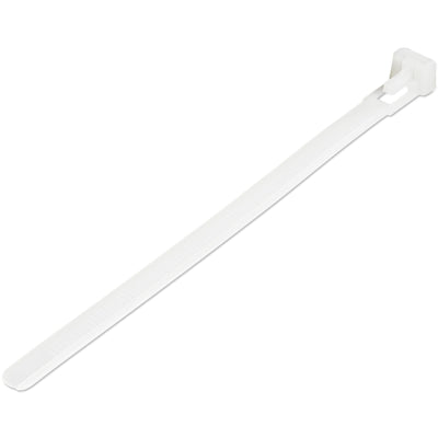 StarTech.com CBMZTRB6 Reusable Cable Ties - 15cm - 100 Pack Nylon