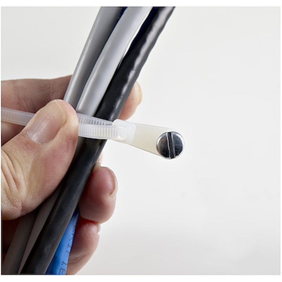 StarTech.com CBMZTS10N6 Kabelbinder - 15cm - 100 Stück