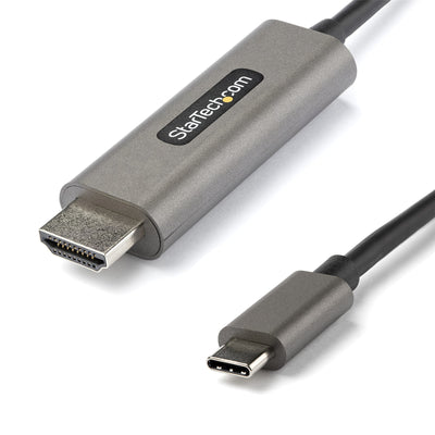 StarTech.com CDP2HDMM2MH 4K 60Hz - HDR10 USB-C to HDMI Cable - 2m (6ft) - Black