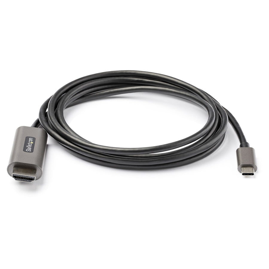 StarTech.com CDP2HDMM2MH 4K 60Hz - HDR10 USB-C to HDMI Cable - 2m (6ft) - Black