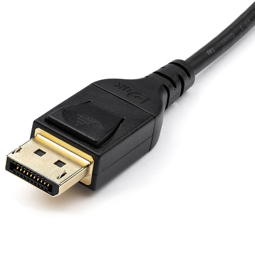 StarTech.com  DP14MDPMM2MB 8K 60Hz - HBR3 - HDR Mini DP to DisplayPort Cable - 2m (6ft) - Black