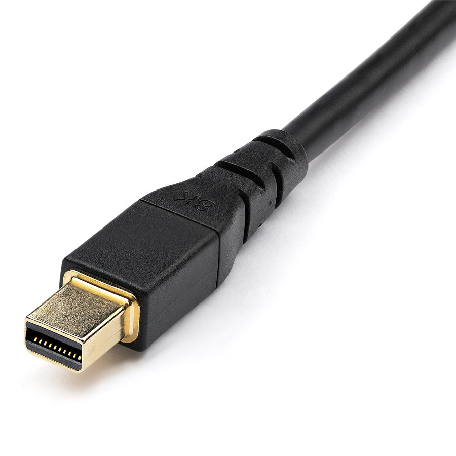 StarTech.com DP14MDPMM2MB 8K 60Hz – HBR3 – HDR Mini DP-auf-DisplayPort-Kabel – 2m – Schwarz